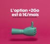 Sosh prolonge son offre pour bénéficier de 2Go supplémentaires à 1 euro