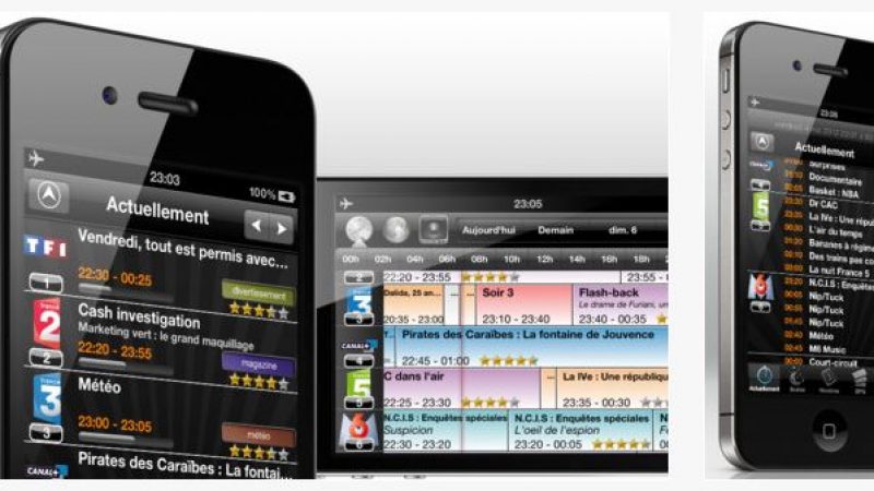 So TV pour iOS :  Un guide TV qui controle votre Freebox