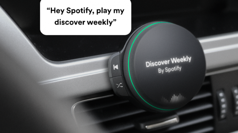 Spotify pourrait lancer un accessoire se substituant aux autoradio