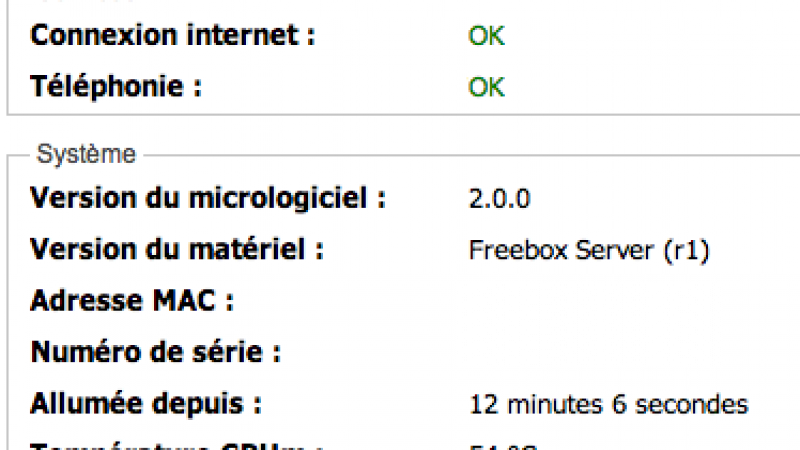 Freebox OS : Les fonctions “état Freebox” et “périphériques réseau”