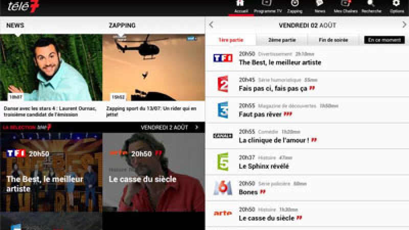 Télé 7 Jours ajoute le contrôle de la Freebox dans son application Android