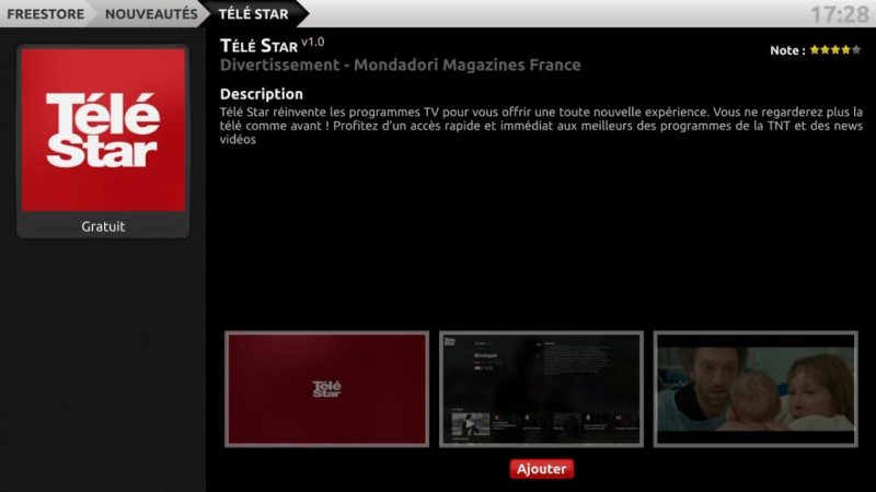 Télé Star lance son application sur la Freebox Révolution