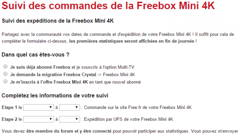 Freebox.toosurtoo.com lance un suivi des commandes de Freebox mini 4K