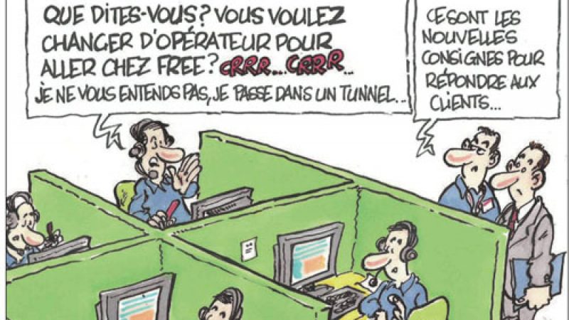 Humour : Une nouvelle méthode des opérateurs pour empêcher leurs clients d’aller chez Free Mobile