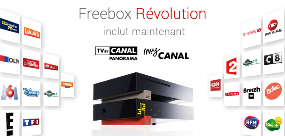 Près de la moitié des abonnés Freebox disposent de TV by Canal, Free reverserait 3 à 4€ pour chacun d’eux