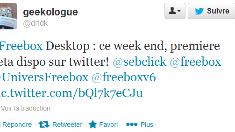 Freebox Desktop débarque en version Bêta ce week-end