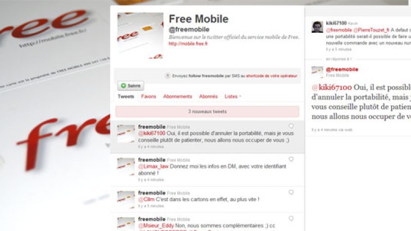 Free Mobile lance son compte Twitter
