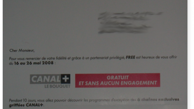 Exclusif : Profitez gratuitement de Canal+ Le Bouquet !
