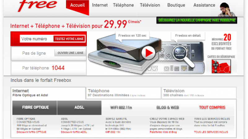 [MàJ] Free.fr s’offre un petit lifting