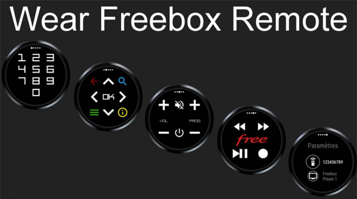 Wear Freebox Remote : Contrôlez votre Freebox au doigt et à la montre