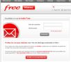 Relookage de la page d’authentification du webmail de Free