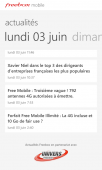 L’actualité d’Univers Freebox désormais disponible sous Windows Phone via Freebox Mobile