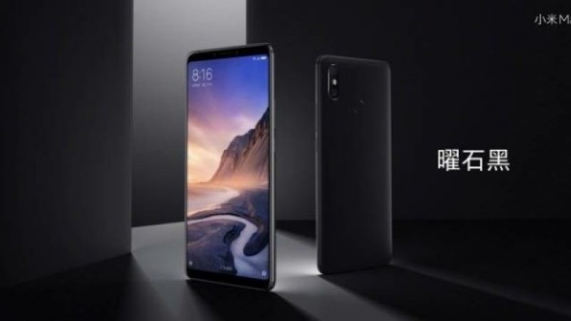 Xiaomi lance son Mi Max 3 doté d’un écran imposant ainsi que d’une batterie hors-norme