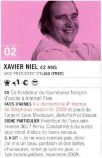 Xavier Niel classé 2ème homme le plus influent dans la catégorie nouveaux medias