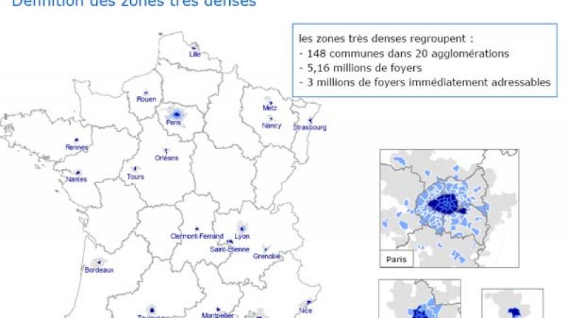 FTTH/Zones denses: Les opérateurs ont 1 mois pour publier leurs offres de mutualisation