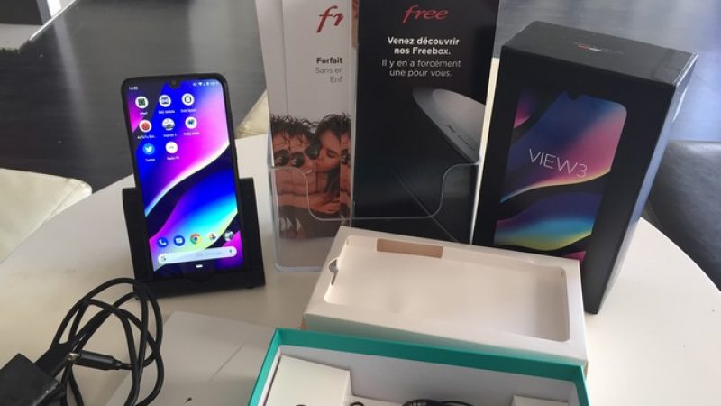 Univers Freebox a testé le smartphone Wiko View 3 disponible chez Free Mobile, il propose un grand écran, un triple capteur photo et une grosse batterie à petit prix