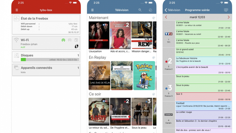 L’application Freebox se met à jour sur iOS (bêta) avec plusieurs améliorations