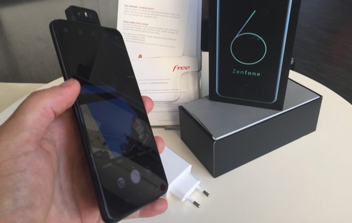 Univers Freebox a testé le smartphone Asus Zenfone 6 avec son bloc photo Flip Camera et sa grosse batterie