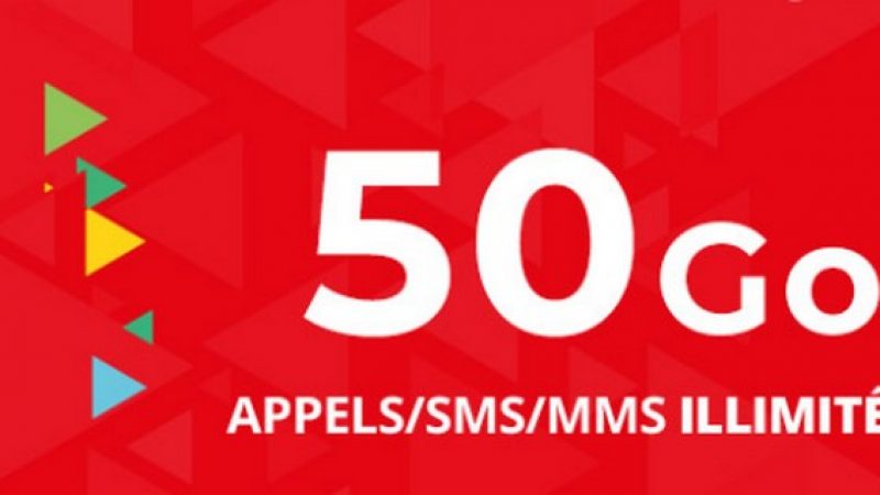 Auchan Telecom : un forfait 50 Go en série limitée à 4,99 euros par mois