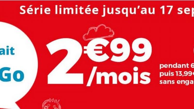 Auchan Telecom propose une nouvelle promo sur son forfait 40Go