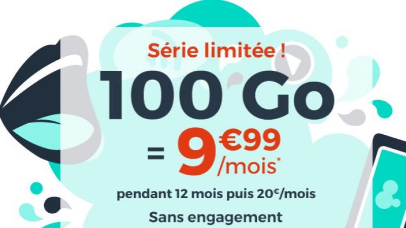 Cdiscount Mobile canarde son forfait “immanquable” à 100 Go pour 9,99 euros par mois