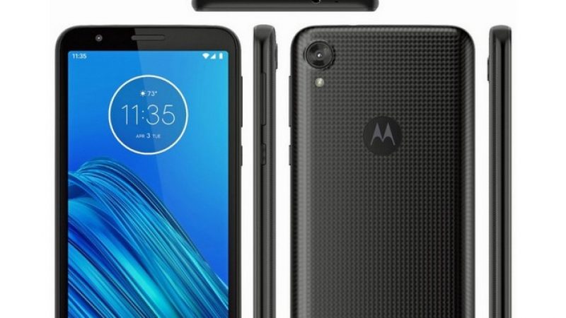 Moto E6 : le smartphone d’entrée de gamme se montre dans une fuite