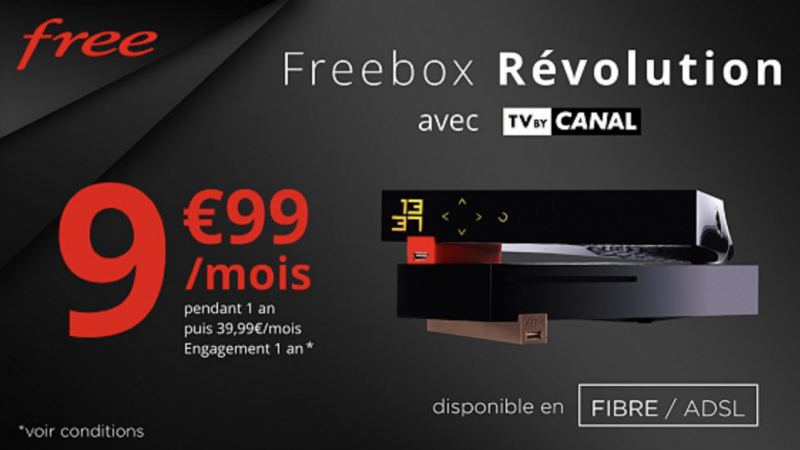 La vente privée Freebox avec TV by Canal pour 9.99€ par mois joue les prolongations