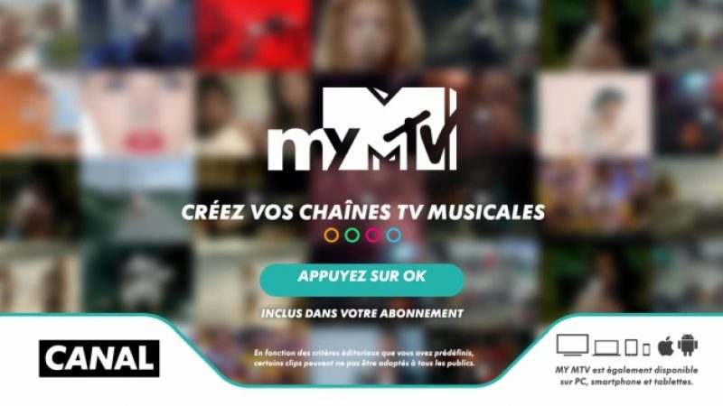 Découvrez le service myMTV, qui permet de créer vos propres chaînes musicales et qui est désormais inclus dans toutes les Freebox