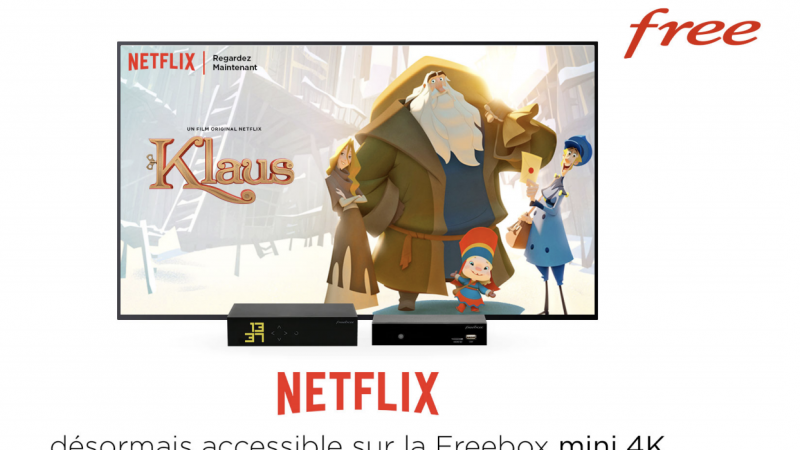 Netflix débarque enfin officiellement sur Freebox Mini 4K