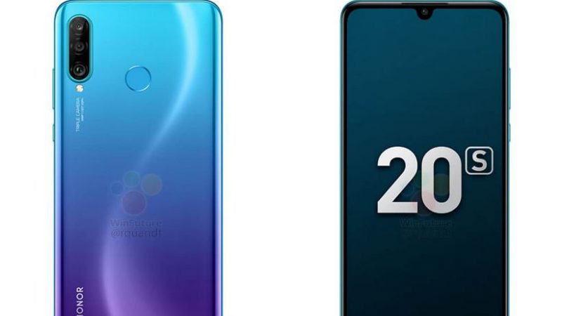 Honor proposera prochainement le Honor 20S en France