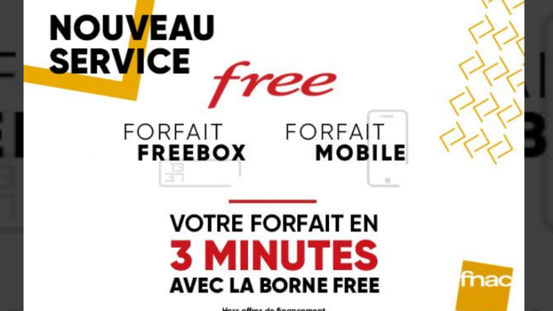 Les offres de Free désormais disponibles dans les Fnac, avec une offre spéciale sur le forfait Freebox