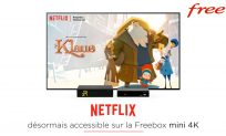 Découvrez l’interface de Netflix sur la Freebox mini 4K