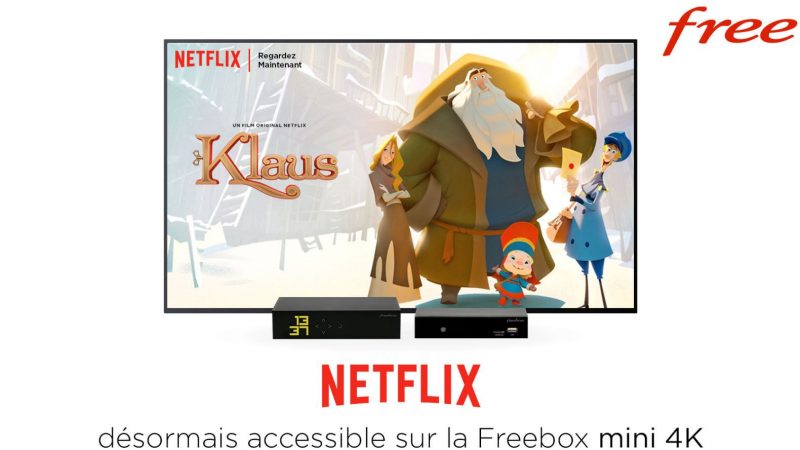 Découvrez l’interface de Netflix sur la Freebox mini 4K