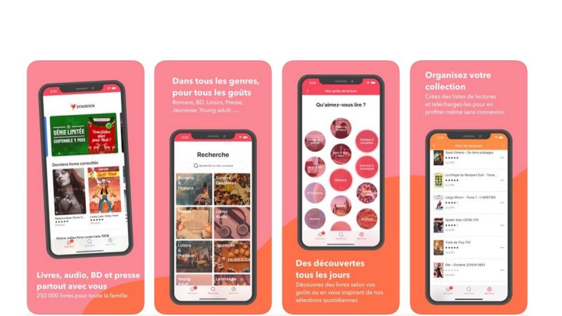Youboox : le service de lecture en streaming, accessible aux abonnés Free, se met à jour sur iPhone et iPad