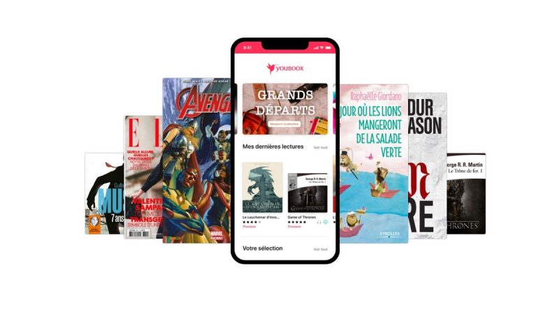 Youboox, le service de lecture en streaming offert aux abonnés Free, se met à jour sous Android