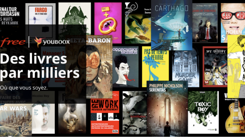 Abonnés Free: l’application Youboox se met à jour sur iOS avec plusieurs nouveautés
