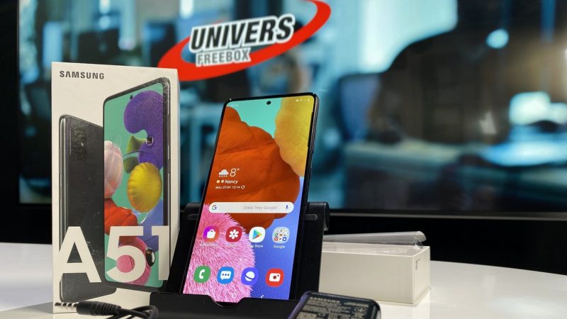 Univers Freebox a testé le Galaxy A51 disponible chez Free Mobile, un smartphone avec lequel Samsung n’a pas pris beaucoup de risques