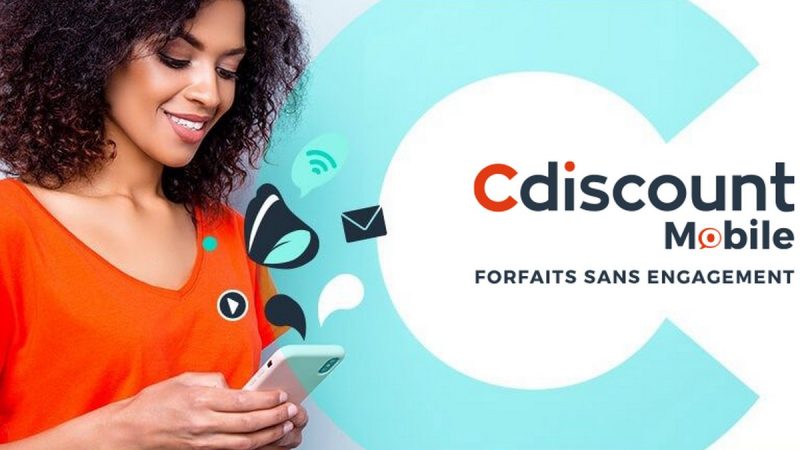 Cdiscount Mobile propose un forfait 100 Go à 9,99 euros par mois