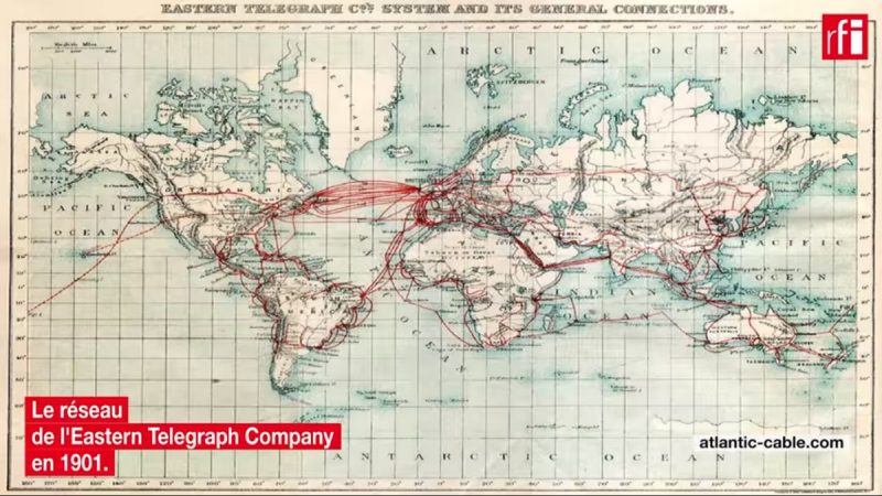 Une vidéo retrace l’histoire des télécommunications depuis les premiers câbles sous-marins télégraphiques