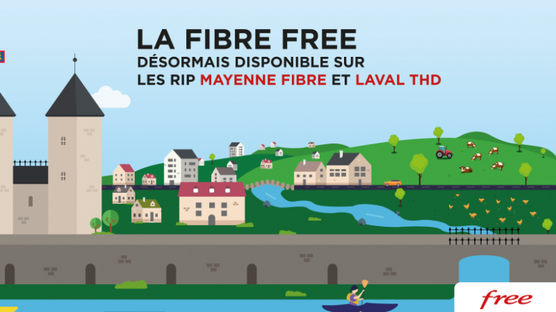 Fibre : Free officialise son arrivée sur 2 nouveaux RIP et apporte des précisions sur les zones couvertes