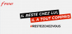 Free participe à sa façon à la campagne de confinement des français : “Il reste chez lui, il a tout compris”