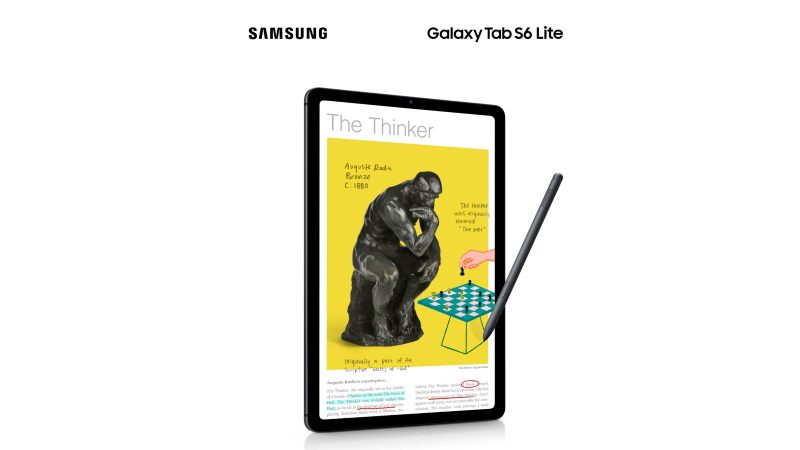 Samsung : la nouvelle Galaxy Tab S6 Lite est enfin officialisée