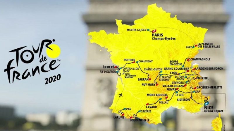 Le Tour de France 2020 officiellement reporté du 29 août au 20 septembre prochain