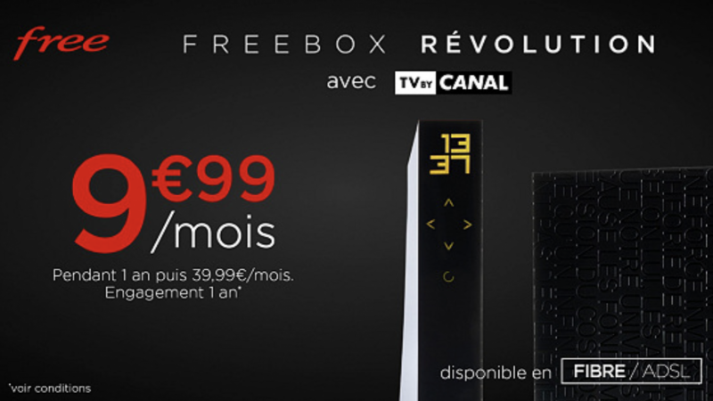 La vente privée Freebox Révolution TV by Canal à prix cassé, joue les prolongations