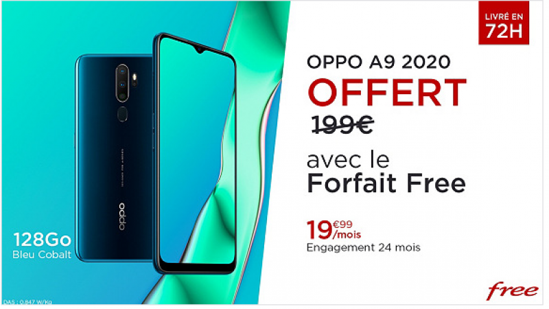 Free offre un smartphone avec son forfait 100Go : c’est parti !