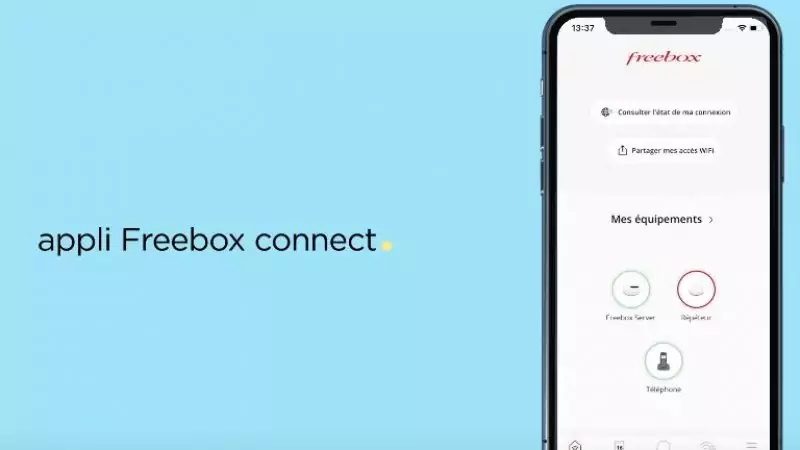 Free déploie une nouvelle version de son application Freebox Connect sur iOS