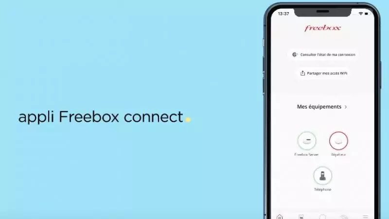 Free dploie une nouvelle version de son application Freebox Connect sur iOS