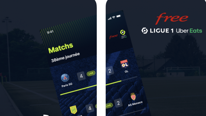 L’application Free Ligue 1 Uber Eats s’améliore sur iOS via une nouvelle mise à jour