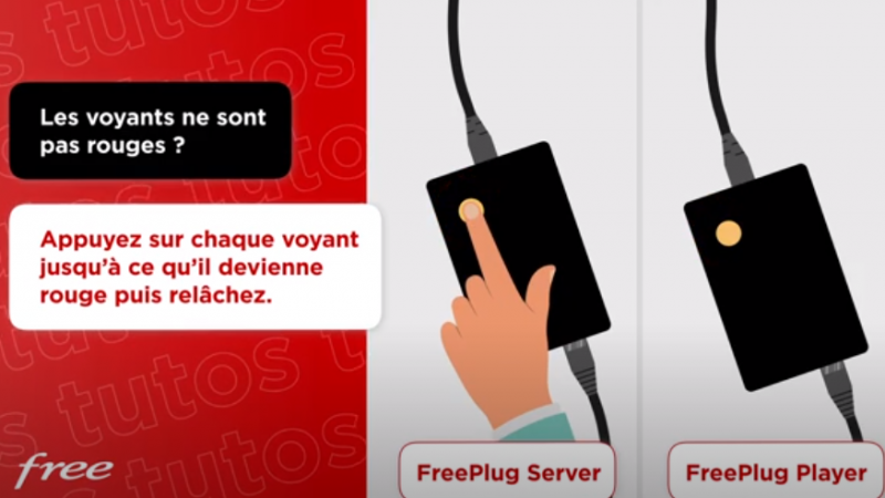 Un problème avec vos Freeplugs, votre Freebox Player ne communique plus avec votre Server ? Free lance un tuto pratique en vidéo