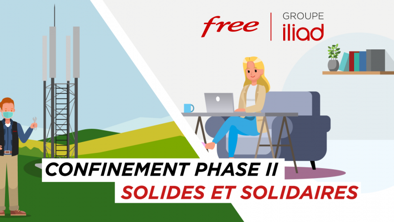 Free annonce être prêt à accompagner ses 20 millions d’abonnés comme il se doit pendant ce nouveau confinement